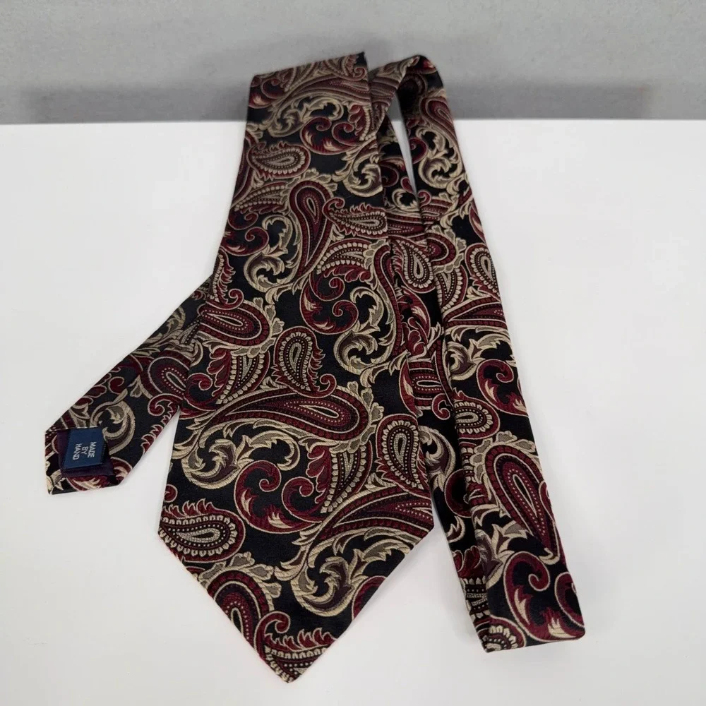 Polo Ralph Lauren Necktie Mens Mixed Equestrian Paisley Silk Lot 3 Handmade